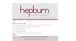 Desktop Screenshot of hepburn.ie